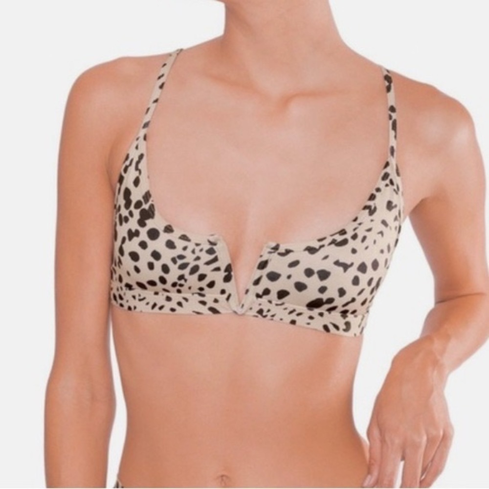 OneOne Swim Billie Jenna Cheetah Top
